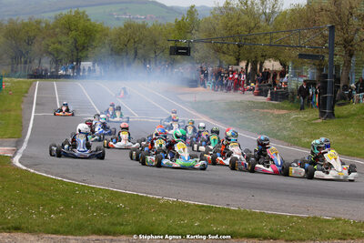 30/04 & 01/05/2022 : 4ème manche du Championnat du Sud 2022 au circuit Karting Plus de Belmont sur Rance (photos Stéphane Agnus) 2022 — karting