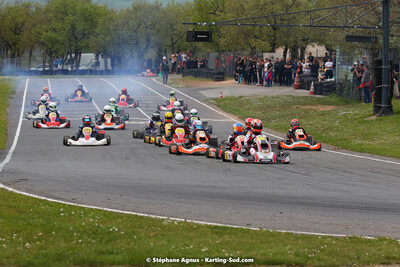30/04 & 01/05/2022 : 4ème manche du Championnat du Sud 2022 au circuit Karting Plus de Belmont sur Rance (photos Stéphane Agnus) 2022 — karting
