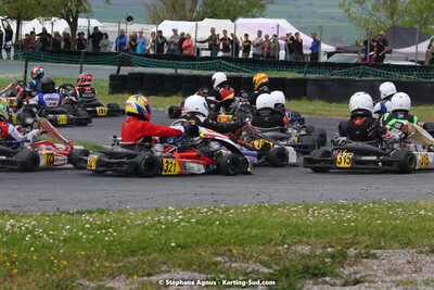 30/04 & 01/05/2022 : 4ème manche du Championnat du Sud 2022 au circuit Karting Plus de Belmont sur Rance (photos Stéphane Agnus) 2022 — karting