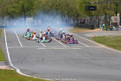 30/04 & 01/05/2022 : 4ème manche du Championnat du Sud 2022 au circuit Karting Plus de Belmont sur Rance (photos Stéphane Agnus) 2022 — karting