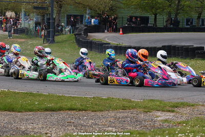 30/04 & 01/05/2022 : 4ème manche du Championnat du Sud 2022 au circuit Karting Plus de Belmont sur Rance (photos Stéphane Agnus) 2022 — karting
