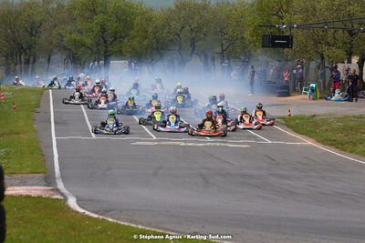 30/04 & 01/05/2022 : 4ème manche du Championnat du Sud 2022 au circuit Karting Plus de Belmont sur Rance (photos Stéphane Agnus) 2022 — karting