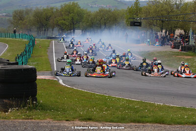 30/04 & 01/05/2022 : 4ème manche du Championnat du Sud 2022 au circuit Karting Plus de Belmont sur Rance (photos Stéphane Agnus) 2022 — karting
