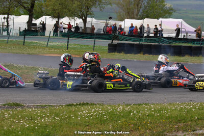 30/04 & 01/05/2022 : 4ème manche du Championnat du Sud 2022 au circuit Karting Plus de Belmont sur Rance (photos Stéphane Agnus) 2022 — karting