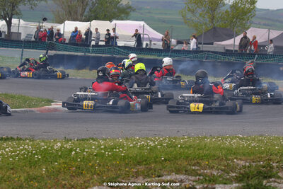 30/04 & 01/05/2022 : 4ème manche du Championnat du Sud 2022 au circuit Karting Plus de Belmont sur Rance (photos Stéphane Agnus) 2022 — karting