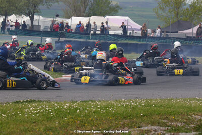 30/04 & 01/05/2022 : 4ème manche du Championnat du Sud 2022 au circuit Karting Plus de Belmont sur Rance (photos Stéphane Agnus) 2022 — karting