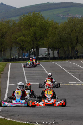 30/04 & 01/05/2022 : 4ème manche du Championnat du Sud 2022 au circuit Karting Plus de Belmont sur Rance (photos Stéphane Agnus) 2022 — karting