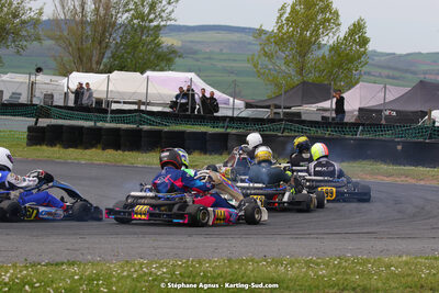 30/04 & 01/05/2022 : 4ème manche du Championnat du Sud 2022 au circuit Karting Plus de Belmont sur Rance (photos Stéphane Agnus) 2022 — karting