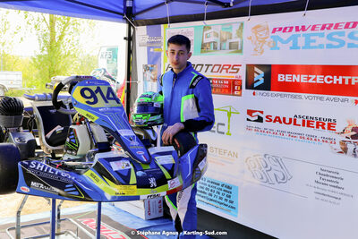Maxime MOURGUES — 30/04 & 01/05/2022 : 4ème manche du Championnat du Sud 2022 au circuit Karting Plus de Belmont sur Rance (photos Stéphane Agnus) 2022 — karting