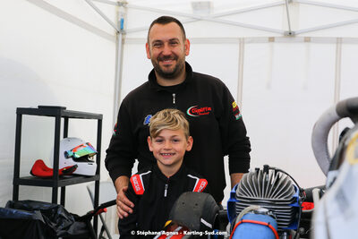 Arthur BENOIT, Christophe BENOIT — 30/04 & 01/05/2022 : 4ème manche du Championnat du Sud 2022 au circuit Karting Plus de Belmont sur Rance (photos Stéphane Agnus) 2022 — karting