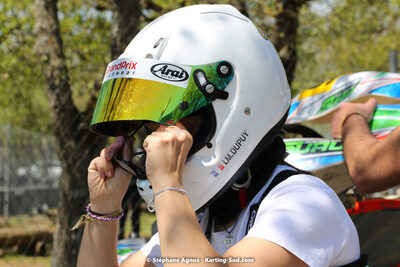 Louise Marie DUPUY — 30/04 & 01/05/2022 : 4ème manche du Championnat du Sud 2022 au circuit Karting Plus de Belmont sur Rance (photos Stéphane Agnus) 2022 — karting