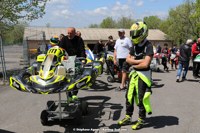 30/04 & 01/05/2022 : 4ème manche du Championnat du Sud 2022 au circuit Karting Plus de Belmont sur Rance (photos Stéphane Agnus) 2022 — karting