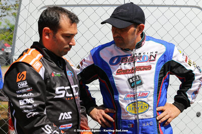 Grégory LEDER, Hakim AIT OUARET — 30/04 & 01/05/2022 : 4ème manche du Championnat du Sud 2022 au circuit Karting Plus de Belmont sur Rance (photos Stéphane Agnus) 2022 — karting
