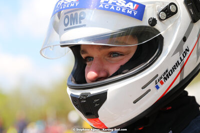 Lucas MORILLON — 30/04 & 01/05/2022 : 4ème manche du Championnat du Sud 2022 au circuit Karting Plus de Belmont sur Rance (photos Stéphane Agnus) 2022 — karting