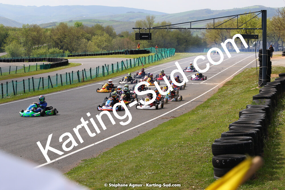 30/04 & 01/05/2022 : 4ème manche du Championnat du Sud 2022 au circuit Karting Plus de Belmont sur Rance (photos Stéphane Agnus) 2022 — karting