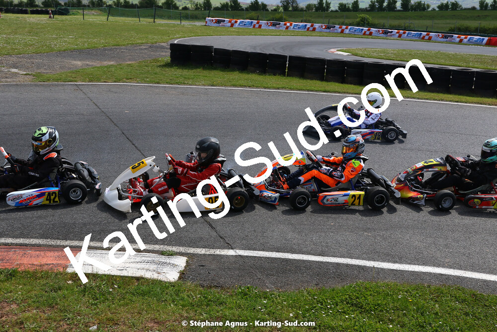 30/04 & 01/05/2022 : 4ème manche du Championnat du Sud 2022 au circuit Karting Plus de Belmont sur Rance (photos Stéphane Agnus) 2022 — karting