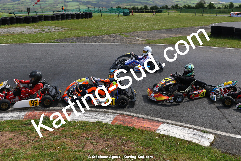 30/04 & 01/05/2022 : 4ème manche du Championnat du Sud 2022 au circuit Karting Plus de Belmont sur Rance (photos Stéphane Agnus) 2022 — karting