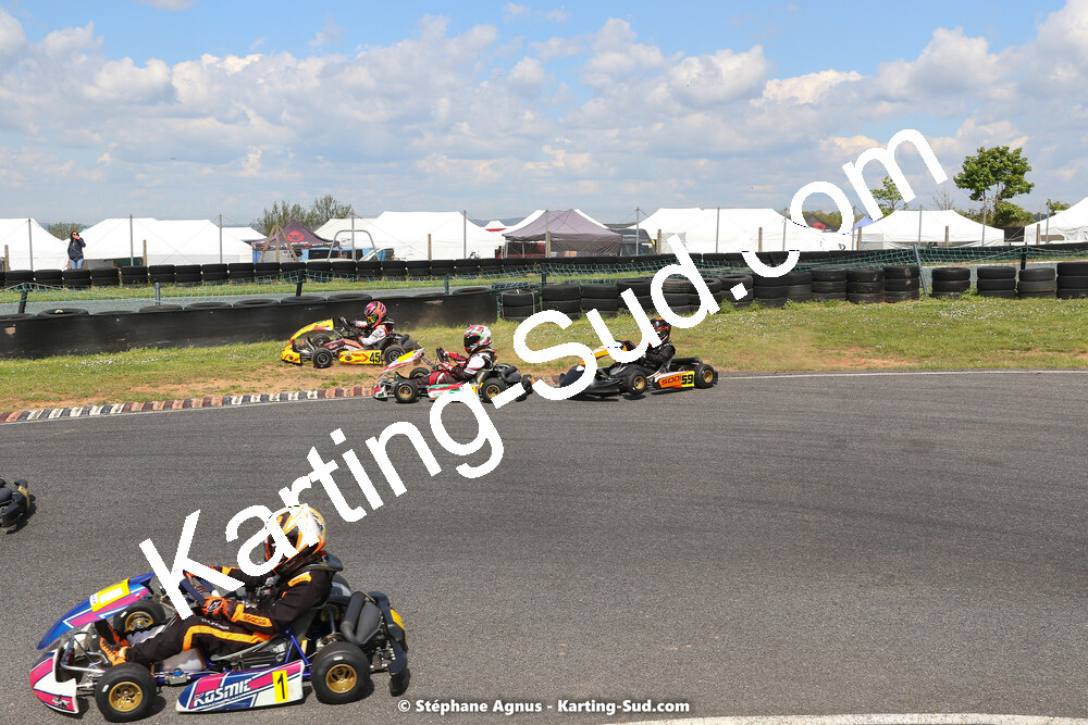 30/04 & 01/05/2022 : 4ème manche du Championnat du Sud 2022 au circuit Karting Plus de Belmont sur Rance (photos Stéphane Agnus) 2022 — karting