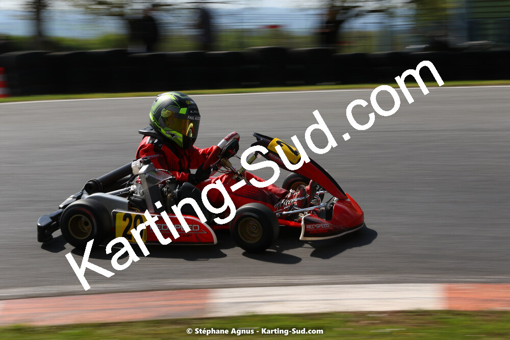 30/04 & 01/05/2022 : 4ème manche du Championnat du Sud 2022 au circuit Karting Plus de Belmont sur Rance (photos Stéphane Agnus) 2022 — karting