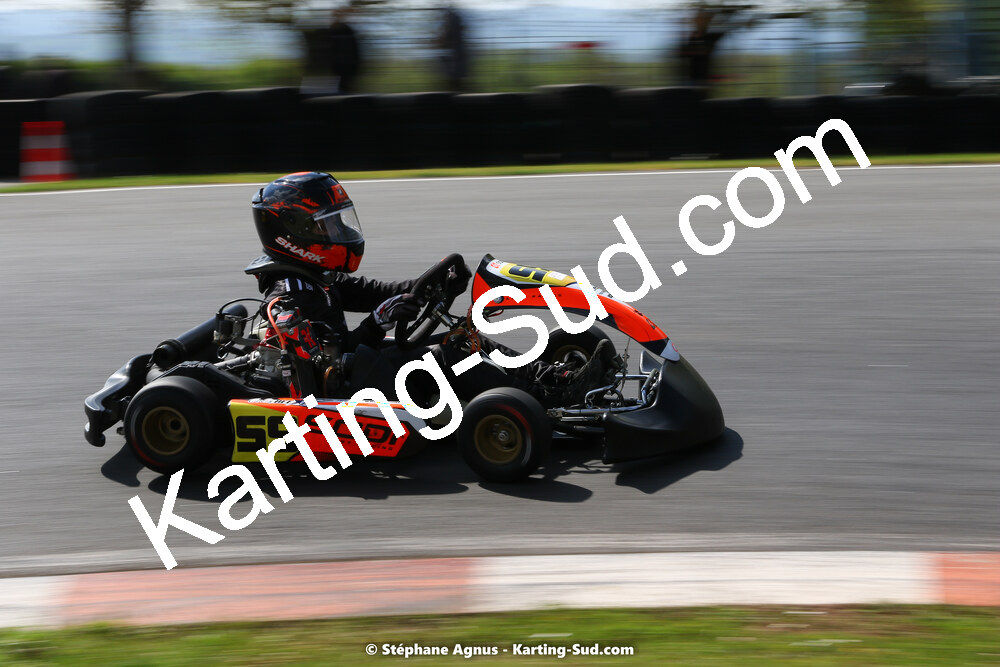 30/04 & 01/05/2022 : 4ème manche du Championnat du Sud 2022 au circuit Karting Plus de Belmont sur Rance (photos Stéphane Agnus) 2022 — karting