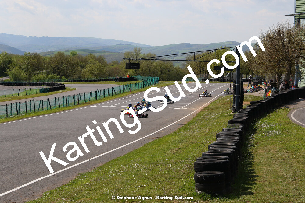 30/04 & 01/05/2022 : 4ème manche du Championnat du Sud 2022 au circuit Karting Plus de Belmont sur Rance (photos Stéphane Agnus) 2022 — karting
