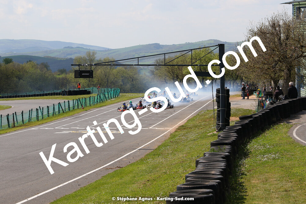30/04 & 01/05/2022 : 4ème manche du Championnat du Sud 2022 au circuit Karting Plus de Belmont sur Rance (photos Stéphane Agnus) 2022 — karting