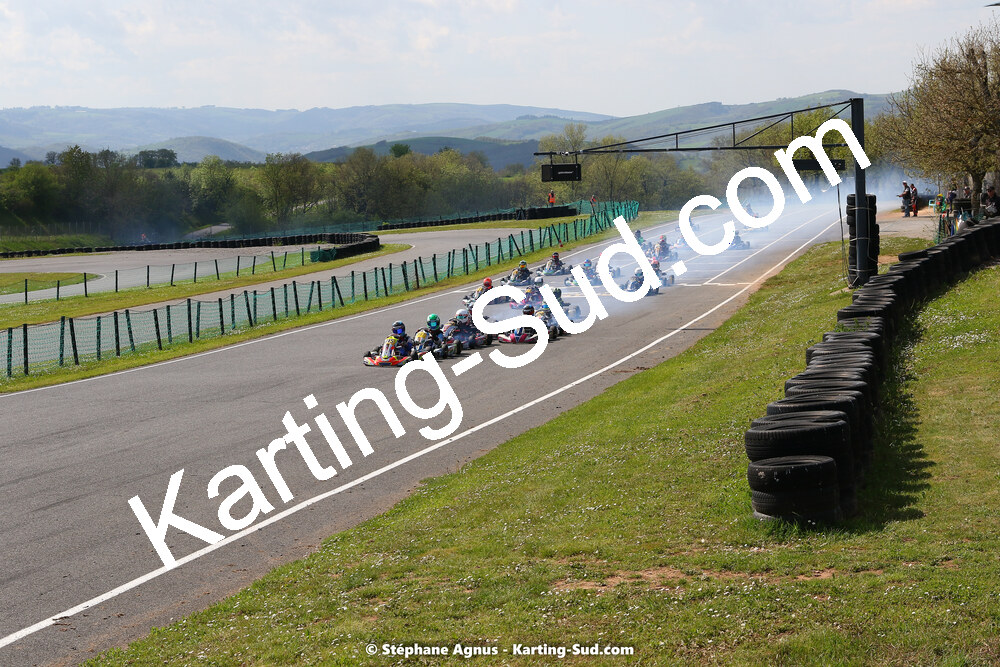 30/04 & 01/05/2022 : 4ème manche du Championnat du Sud 2022 au circuit Karting Plus de Belmont sur Rance (photos Stéphane Agnus) 2022 — karting