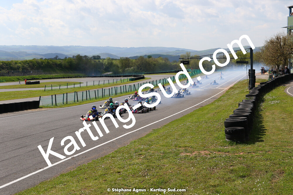 30/04 & 01/05/2022 : 4ème manche du Championnat du Sud 2022 au circuit Karting Plus de Belmont sur Rance (photos Stéphane Agnus) 2022 — karting
