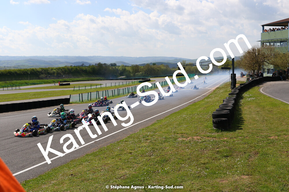 30/04 & 01/05/2022 : 4ème manche du Championnat du Sud 2022 au circuit Karting Plus de Belmont sur Rance (photos Stéphane Agnus) 2022 — karting