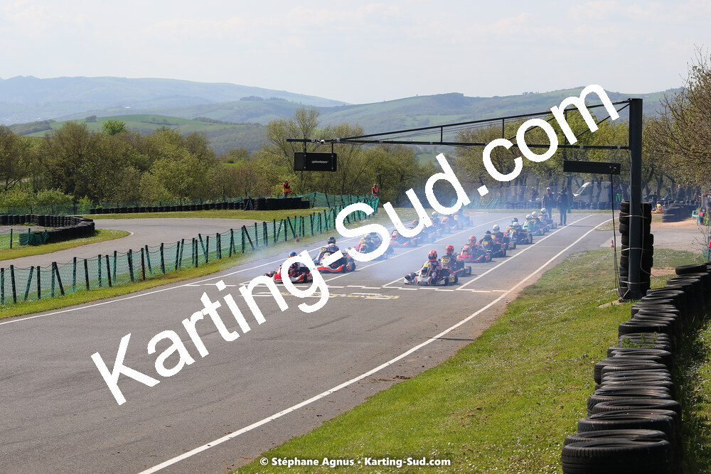 30/04 & 01/05/2022 : 4ème manche du Championnat du Sud 2022 au circuit Karting Plus de Belmont sur Rance (photos Stéphane Agnus) 2022 — karting