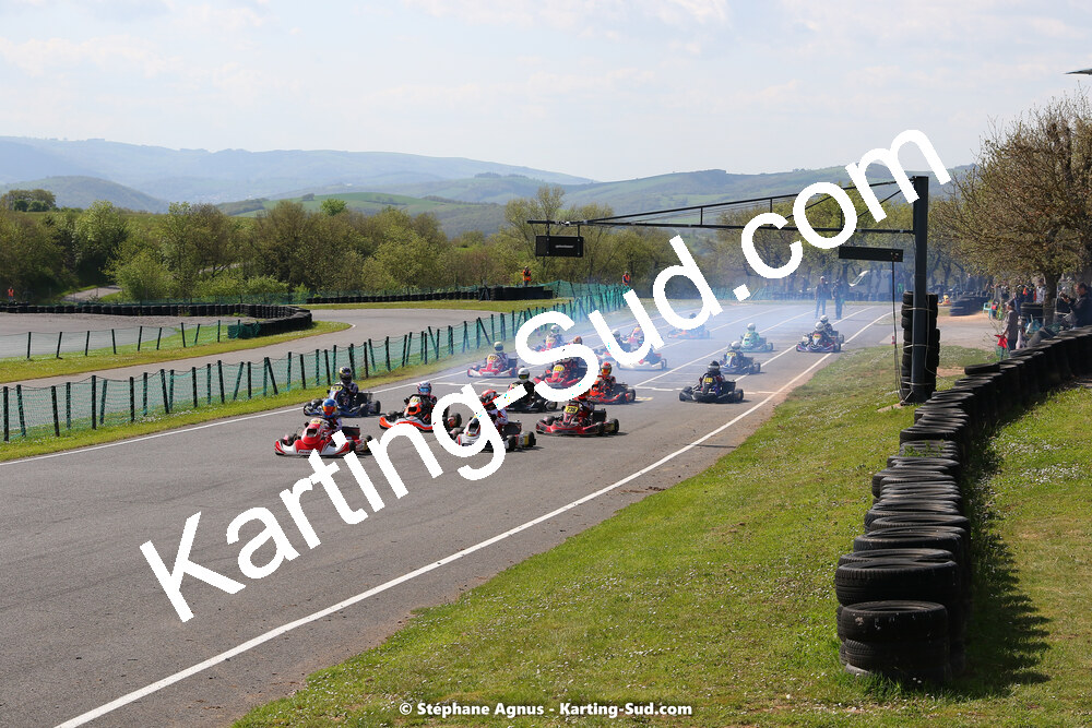 30/04 & 01/05/2022 : 4ème manche du Championnat du Sud 2022 au circuit Karting Plus de Belmont sur Rance (photos Stéphane Agnus) 2022 — karting