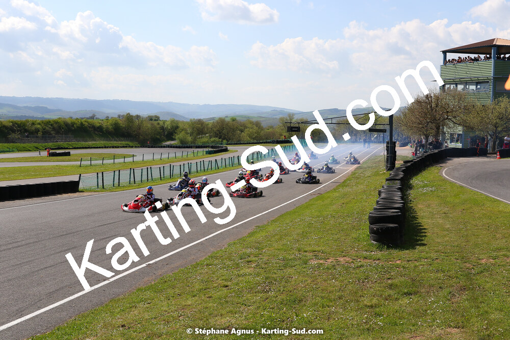 30/04 & 01/05/2022 : 4ème manche du Championnat du Sud 2022 au circuit Karting Plus de Belmont sur Rance (photos Stéphane Agnus) 2022 — karting