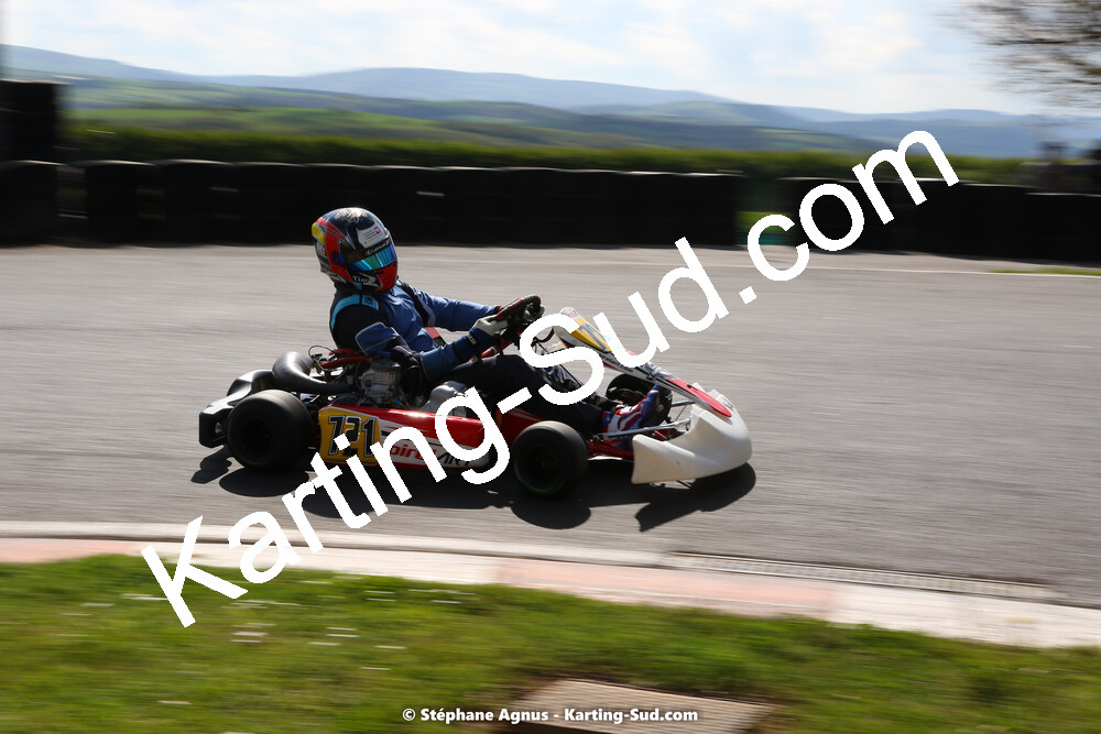 30/04 & 01/05/2022 : 4ème manche du Championnat du Sud 2022 au circuit Karting Plus de Belmont sur Rance (photos Stéphane Agnus) 2022 — karting