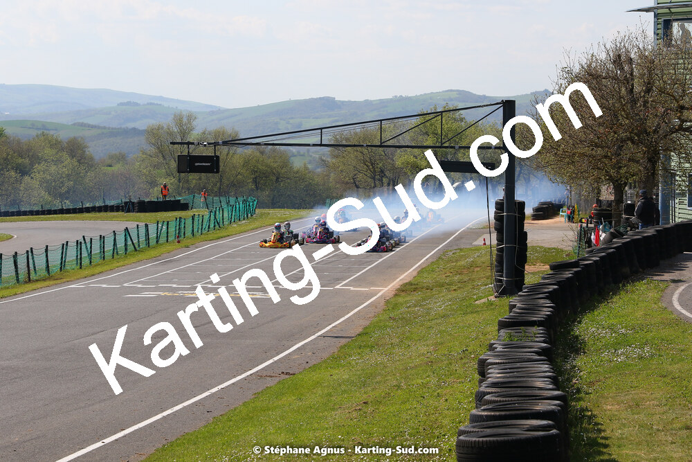 30/04 & 01/05/2022 : 4ème manche du Championnat du Sud 2022 au circuit Karting Plus de Belmont sur Rance (photos Stéphane Agnus) 2022 — karting