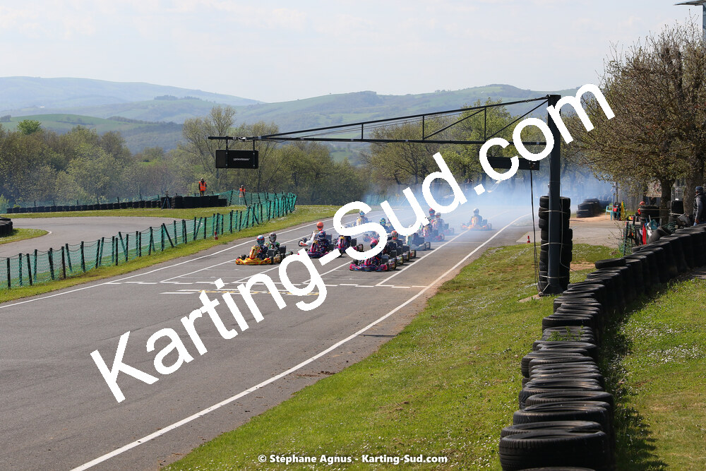 30/04 & 01/05/2022 : 4ème manche du Championnat du Sud 2022 au circuit Karting Plus de Belmont sur Rance (photos Stéphane Agnus) 2022 — karting