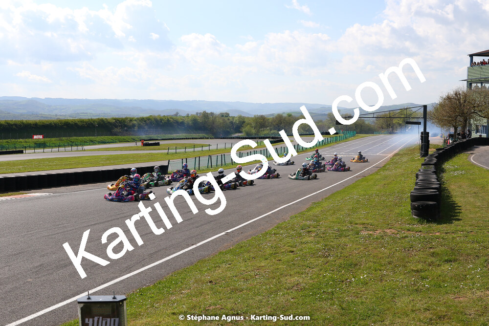30/04 & 01/05/2022 : 4ème manche du Championnat du Sud 2022 au circuit Karting Plus de Belmont sur Rance (photos Stéphane Agnus) 2022 — karting