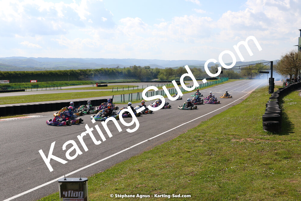 30/04 & 01/05/2022 : 4ème manche du Championnat du Sud 2022 au circuit Karting Plus de Belmont sur Rance (photos Stéphane Agnus) 2022 — karting