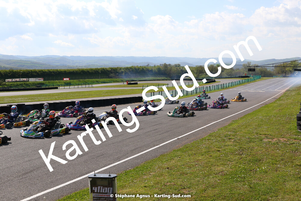 30/04 & 01/05/2022 : 4ème manche du Championnat du Sud 2022 au circuit Karting Plus de Belmont sur Rance (photos Stéphane Agnus) 2022 — karting