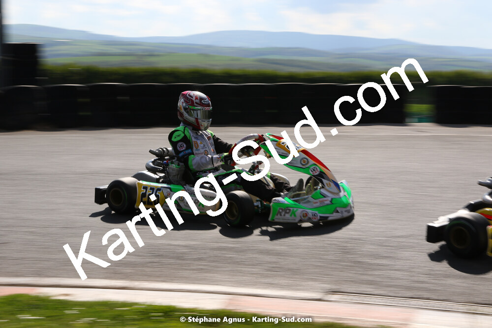Raphaël DUPIN DE OLIVEIRA — 30/04 & 01/05/2022 : 4ème manche du Championnat du Sud 2022 au circuit Karting Plus de Belmont sur Rance (photos Stéphane Agnus) 2022 — karting