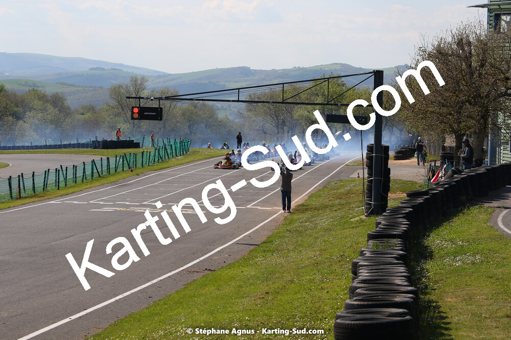 30/04 & 01/05/2022 : 4ème manche du Championnat du Sud 2022 au circuit Karting Plus de Belmont sur Rance (photos Stéphane Agnus) 2022 — karting
