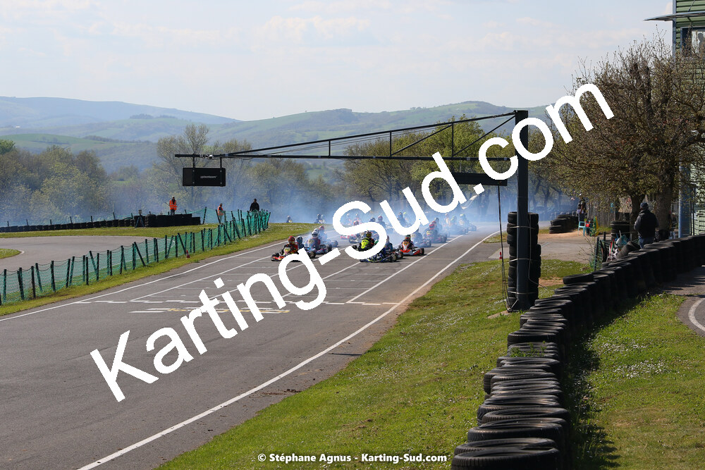 30/04 & 01/05/2022 : 4ème manche du Championnat du Sud 2022 au circuit Karting Plus de Belmont sur Rance (photos Stéphane Agnus) 2022 — karting