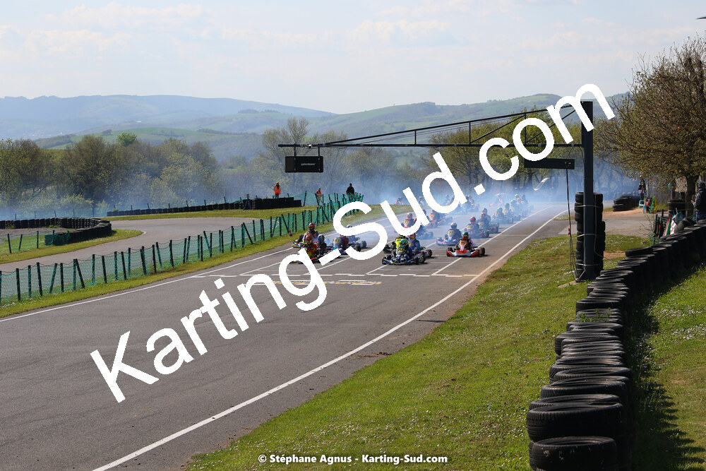30/04 & 01/05/2022 : 4ème manche du Championnat du Sud 2022 au circuit Karting Plus de Belmont sur Rance (photos Stéphane Agnus) 2022 — karting
