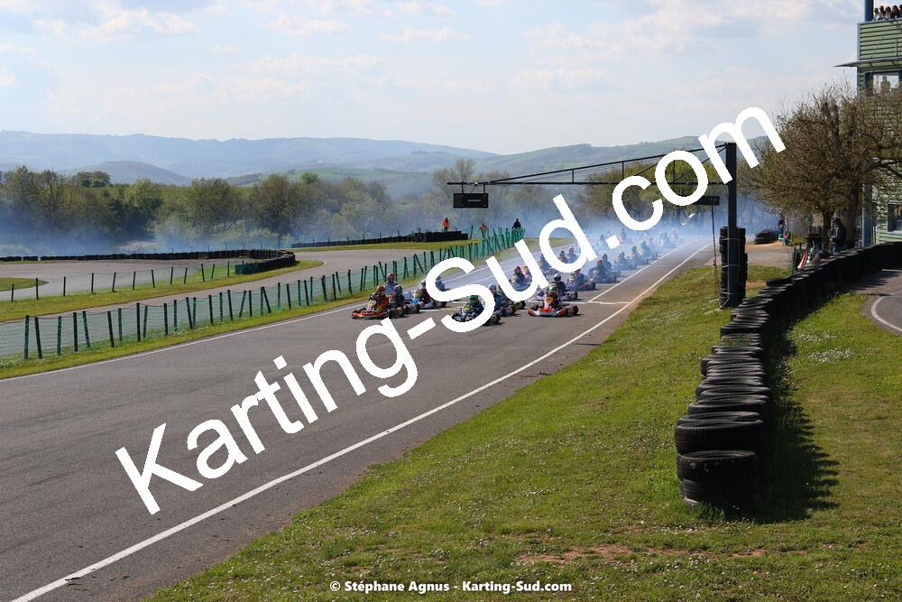 30/04 & 01/05/2022 : 4ème manche du Championnat du Sud 2022 au circuit Karting Plus de Belmont sur Rance (photos Stéphane Agnus) 2022 — karting