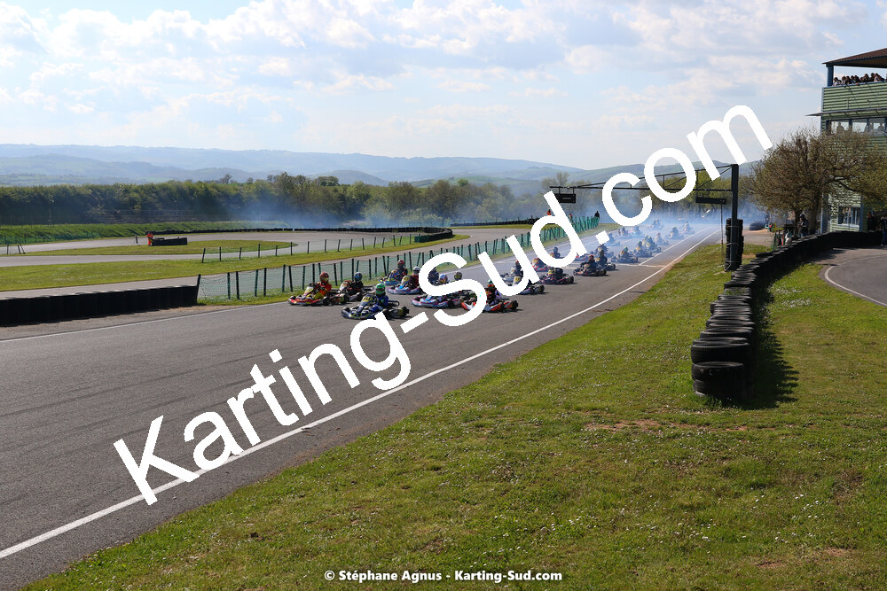 30/04 & 01/05/2022 : 4ème manche du Championnat du Sud 2022 au circuit Karting Plus de Belmont sur Rance (photos Stéphane Agnus) 2022 — karting