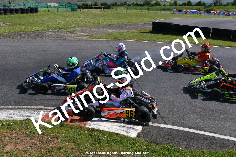 30/04 & 01/05/2022 : 4ème manche du Championnat du Sud 2022 au circuit Karting Plus de Belmont sur Rance (photos Stéphane Agnus) 2022 — karting