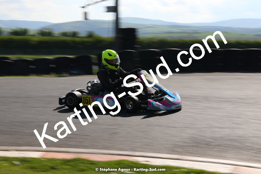 30/04 & 01/05/2022 : 4ème manche du Championnat du Sud 2022 au circuit Karting Plus de Belmont sur Rance (photos Stéphane Agnus) 2022 — karting