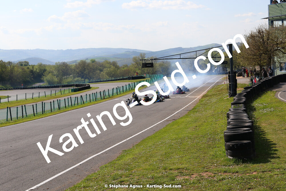 30/04 & 01/05/2022 : 4ème manche du Championnat du Sud 2022 au circuit Karting Plus de Belmont sur Rance (photos Stéphane Agnus) 2022 — karting