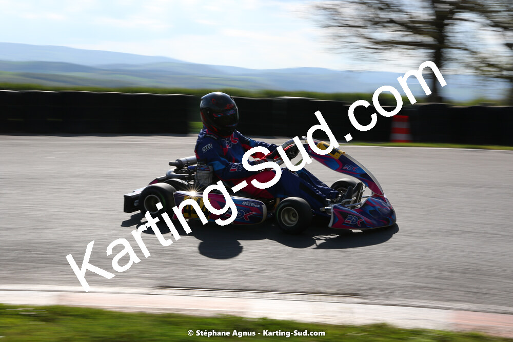30/04 & 01/05/2022 : 4ème manche du Championnat du Sud 2022 au circuit Karting Plus de Belmont sur Rance (photos Stéphane Agnus) 2022 — karting