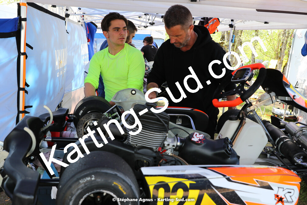 30/04 & 01/05/2022 : 4ème manche du Championnat du Sud 2022 au circuit Karting Plus de Belmont sur Rance (photos Stéphane Agnus) 2022 — karting