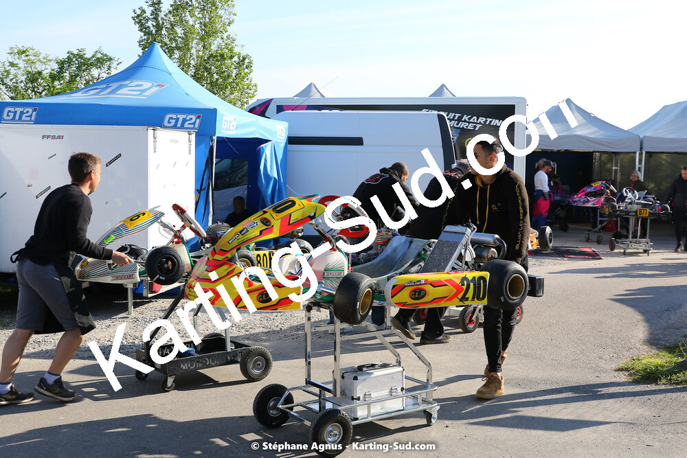 30/04 & 01/05/2022 : 4ème manche du Championnat du Sud 2022 au circuit Karting Plus de Belmont sur Rance (photos Stéphane Agnus) 2022 — karting